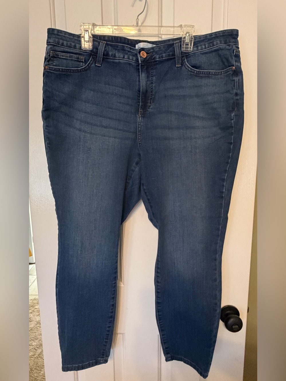 LC Lauren Conrad Indigo Stretch Classic Skinny Jeans Size 18W